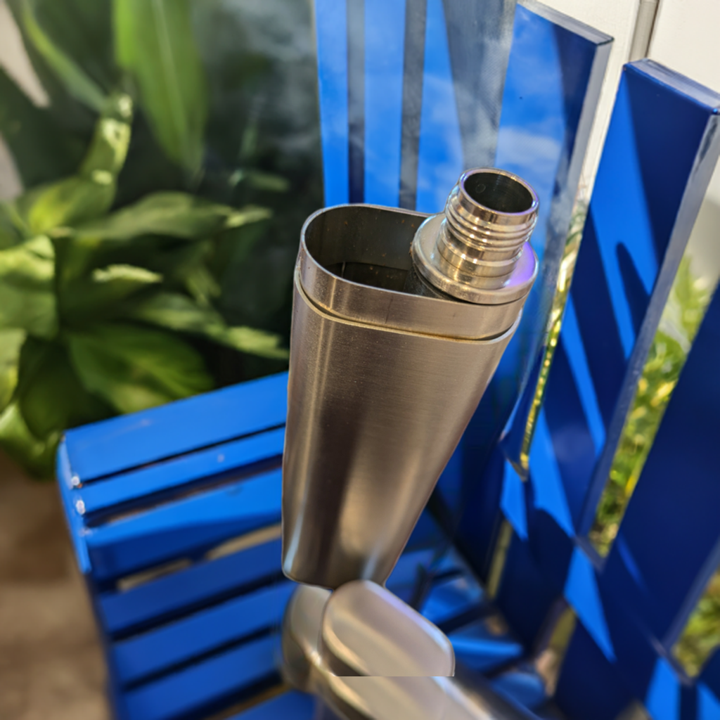 Unique Cigar Travel Case With Built in Flask