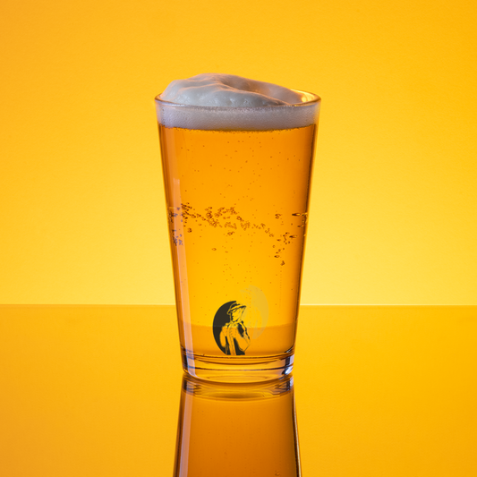 Shaker pint glass